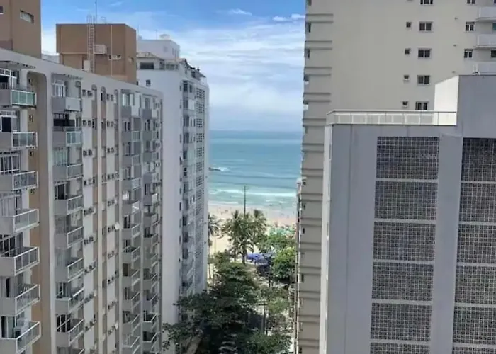 Flat Pitangueiras 70 Metros Da Praia Guarujá